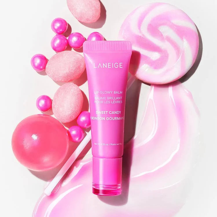 Bálsamo labial tipo dona con brillo (Lip Gloss)