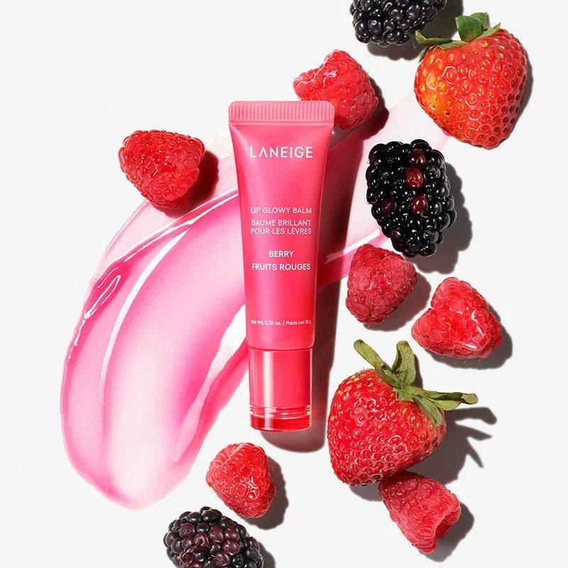 Bálsamo labial tipo dona con brillo (Lip Gloss)
